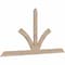 Ekena Millwork Richland Smooth Timber Gable Bracket, Douglas Fir, 108"W x 54"H x 1 1/2"D x 5 1/2"F, 12/12 Pitch GBW108X54X0206RIC00SDF - alternate 5